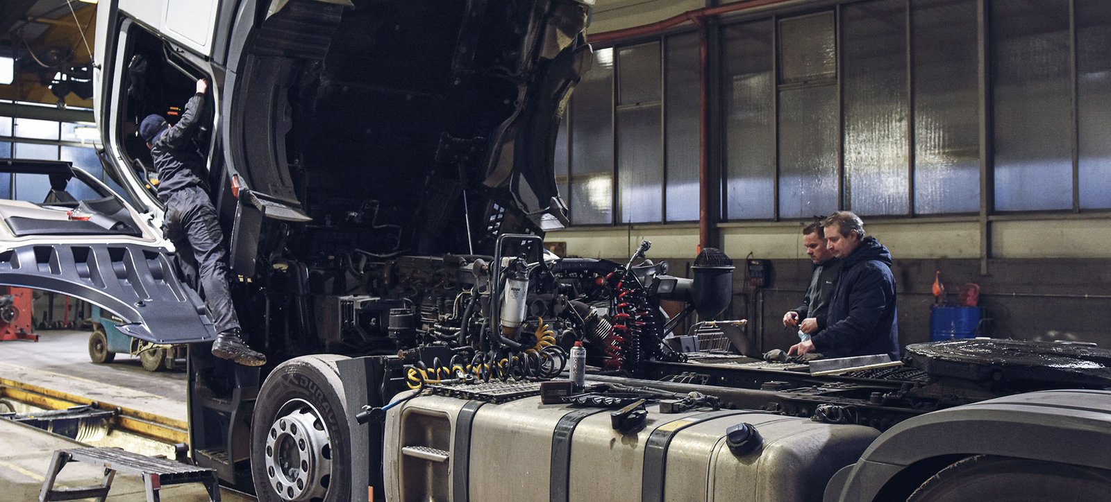 Sunkvežimių remontas ir priežiūra